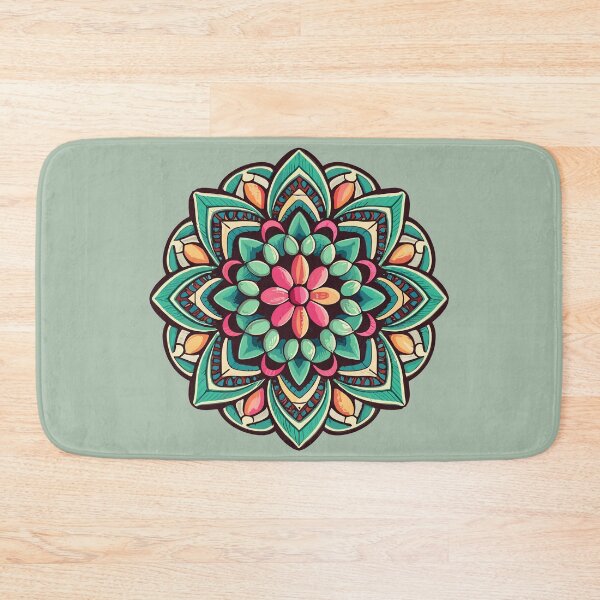 Item preview, Traditional Indian Rangoli Design designed and sold by Jollys-ArtShop.