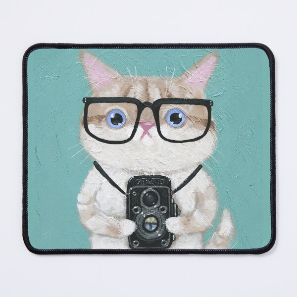 Item preview, The Cat Photographer designed and sold by KilkennyCat Art.