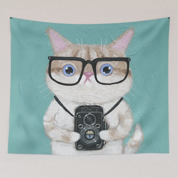 Item preview, The Cat Photographer  designed and sold by KilkennyCat Art.