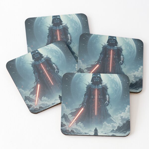 Item preview, Winter Star Wars Dark Galactic Art Vader designed and sold by ART ATTACK ZONE.