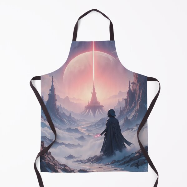 Item preview, Shine Star Wars Dark Galactic Pink Art Vader designed and sold by ART ATTACK ZONE.