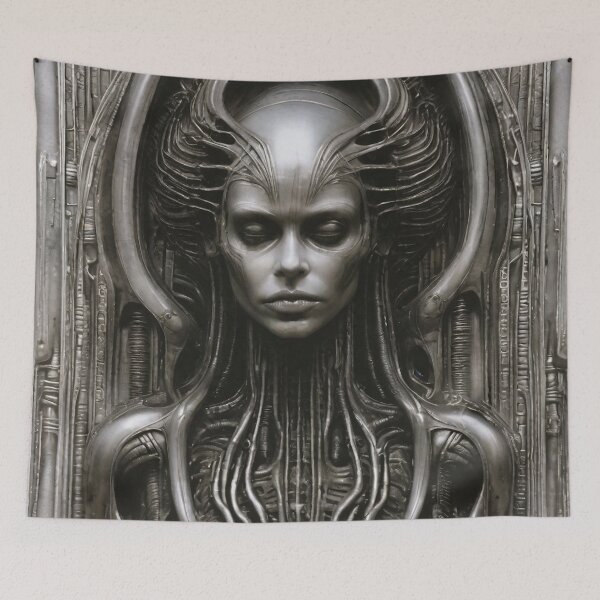 Item preview, Darker Fantasy Art - Surreal Girl Portrait - Gothic designed and sold by CattlettArt.