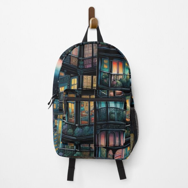 Item preview, Highrise Balcony Cityscape designed and sold by ChookieBombs.