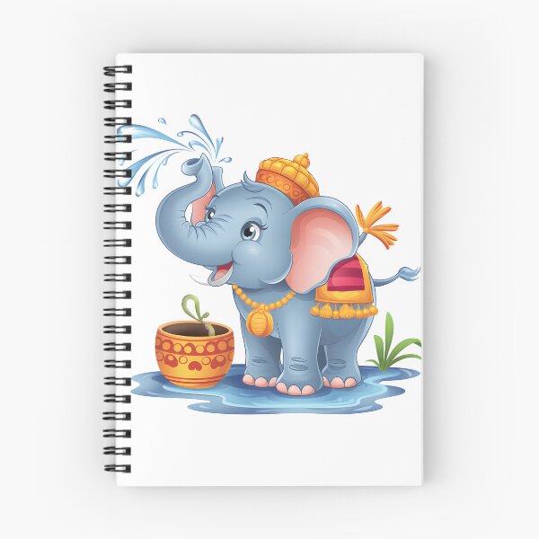 Item preview, Water spraying Elephant designed and sold by criticalzon.