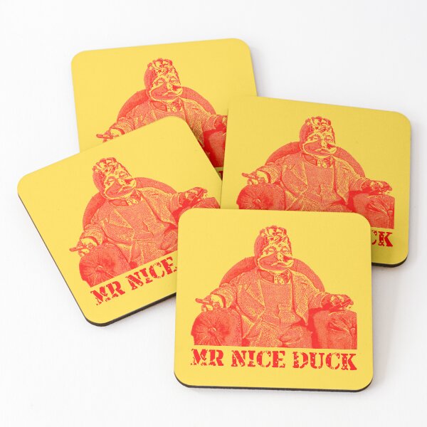Item preview, Mr. Nice Duck Graphic - Funny Red Art designed and sold by Nostalgia Busters.