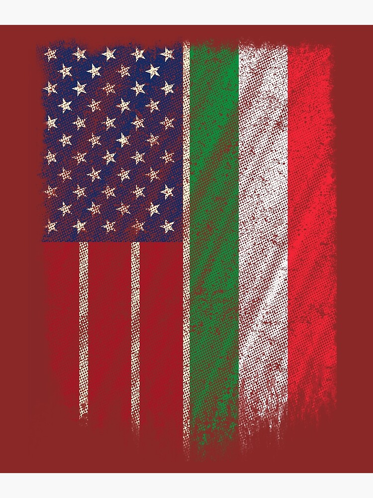 Italian American T Shirt Italian-American Flag 4th Of July Italian American T Shirt Italian-American Flag 4th Of July
