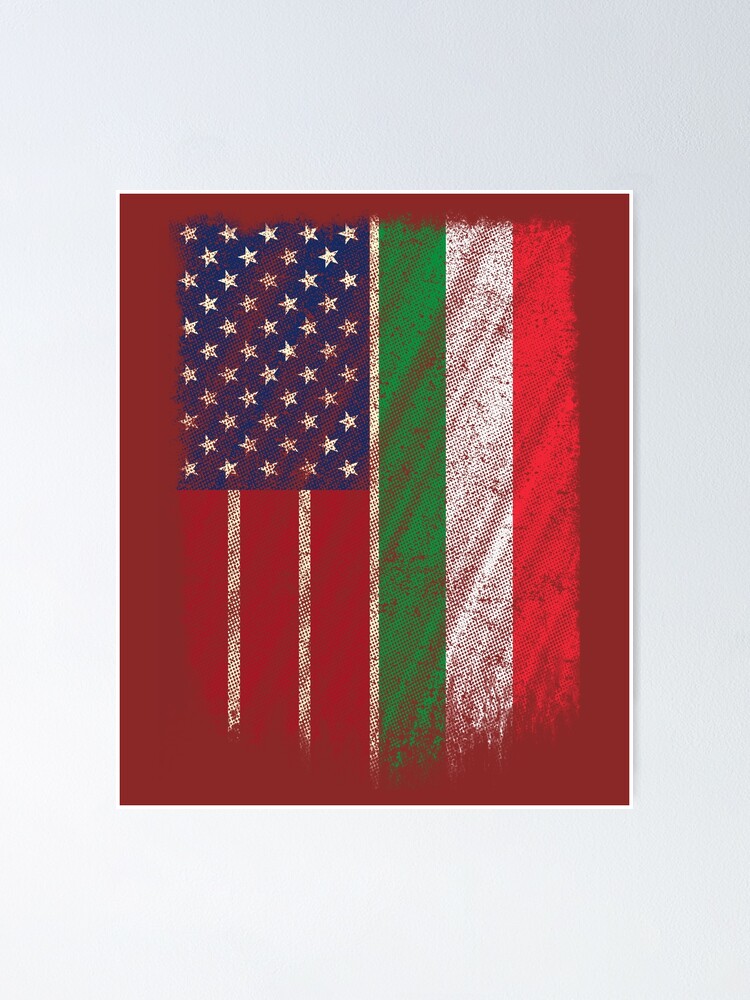 Italian American T Shirt Italian-American Flag 4th Of July Italian American T Shirt Italian-American Flag 4th Of July