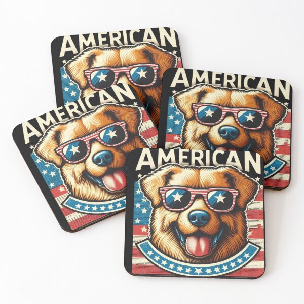Item preview, American dog designed and sold by TodeNina.