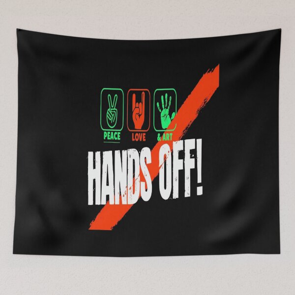 Item preview, Hands Off Social Security Protest Resist Save Democracy designed and sold by AxstinGraphics.