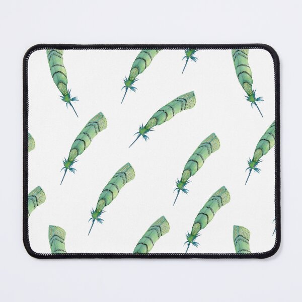 Item preview, Green Feathers designed and sold by OopsUDaisy.