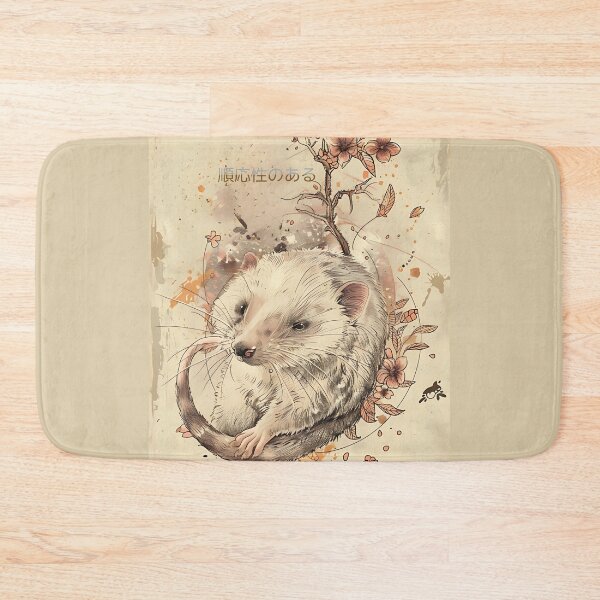 Item preview, Opossum Adaptability, Japanese Zen Art designed and sold by Bliss Find And Design.