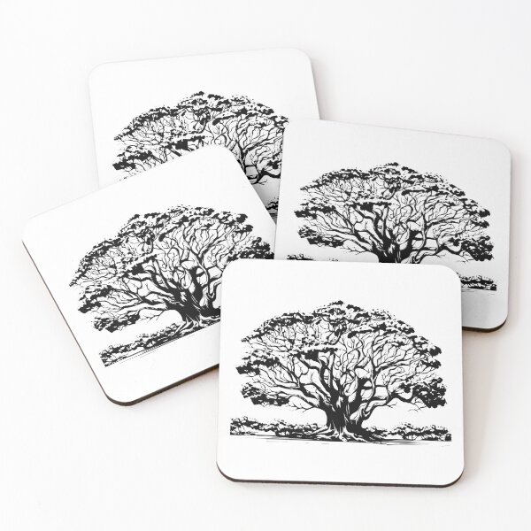 Item preview, Lahaina Banyan Tree Court Park Maui Town Hawaii Canopy  designed and sold by inkoutninja.