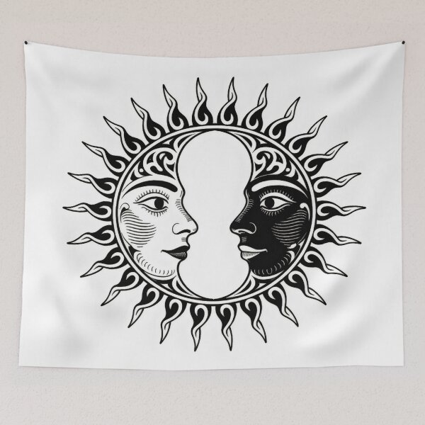 Item preview, Tribal Sun & Moon designed and sold by zarshirts.