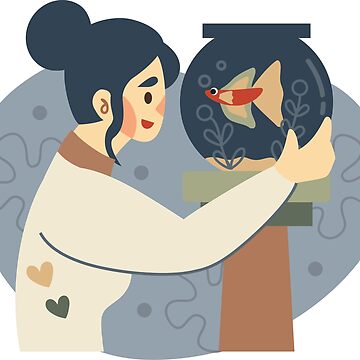 Artwork thumbnail, Pet Lovers - Fish by Tatsudrawx
