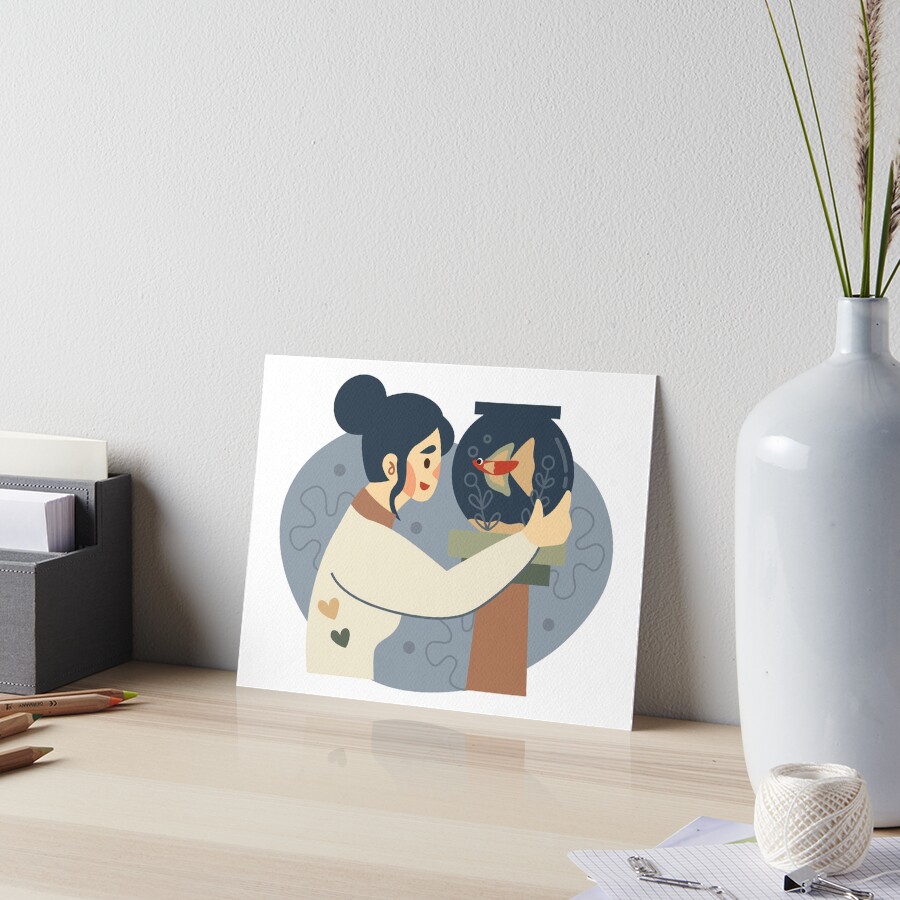 Item preview, Art Board Print designed and sold by Tatsudraws.