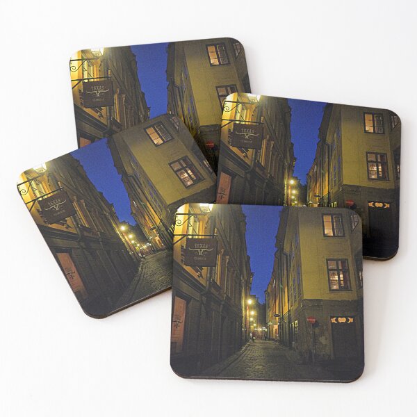 Item preview, Night Time in an Old Stockholm Alleyway ( 1 ) designed and sold by Larry Davis.