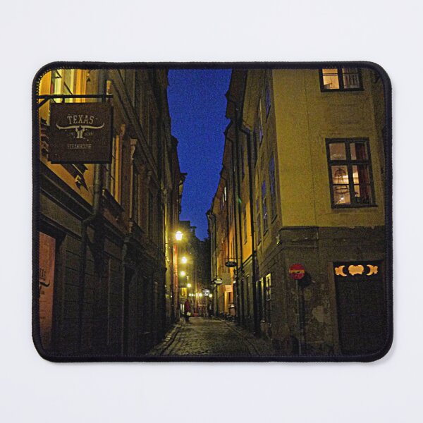 Item preview, Night Time in an Old Stockholm Alleyway ( 1 ) designed and sold by Larry Davis.