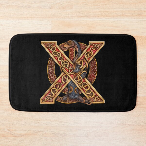 Item preview, Celtic Letter X designed and sold by Myra365Art.