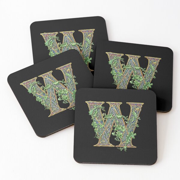 Item preview, Celtic Letter W designed and sold by Myra365Art.