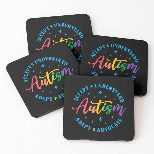 Item preview, Accept nderstand Adapt Advocate Autism Awareness designed and sold by CJC Designs.