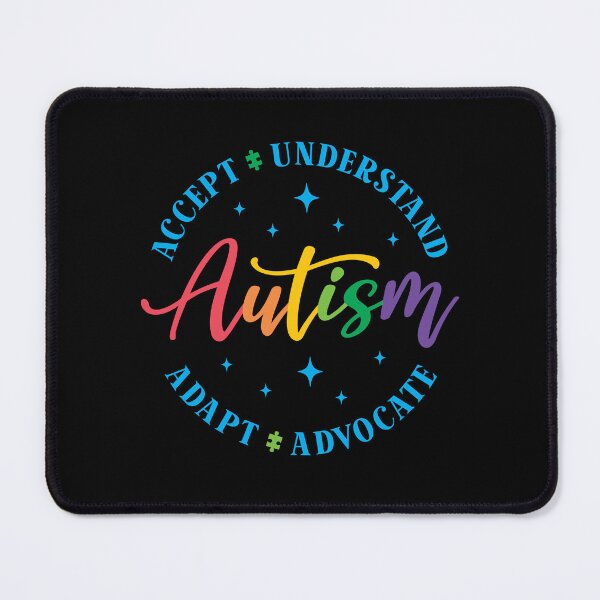 Item preview, Accept nderstand Adapt Advocate Autism Awareness designed and sold by CJC Designs.