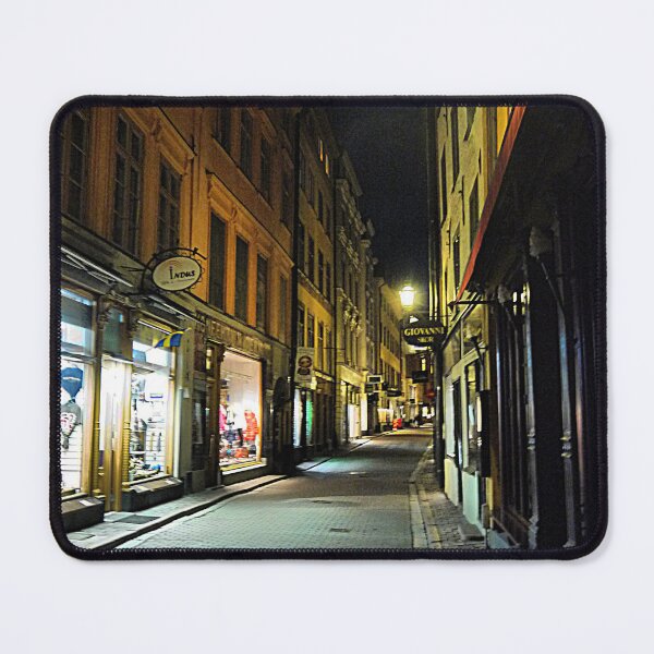 Item preview, Night Time in an Old Stockholm Street designed and sold by Larry Davis.