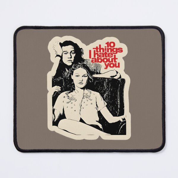 Item preview, 10 things I hate about you sticker designed and sold by martirush.