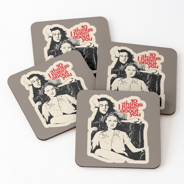 Item preview, 10 things I hate about you sticker designed and sold by martirush.