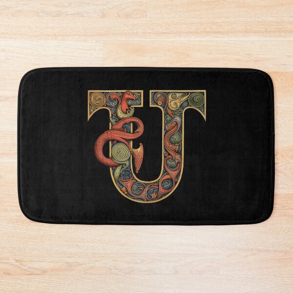 Item preview, Celtic Letter U designed and sold by Myra365Art.