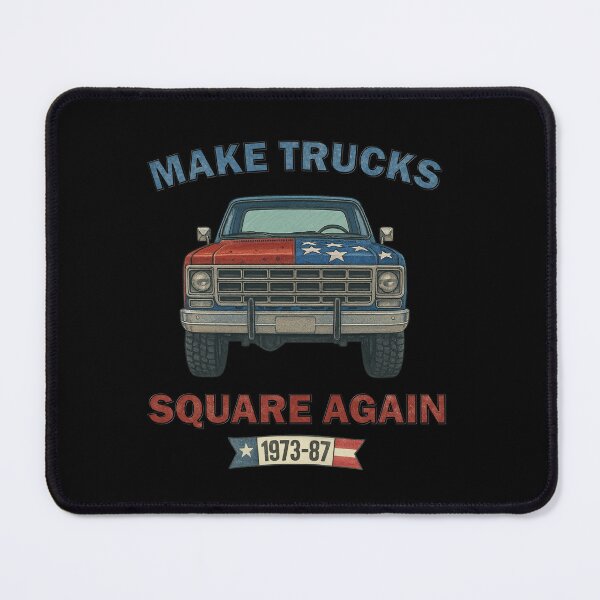Item preview, Make Trucks Square Again designed and sold by RunsOnDuctTape.