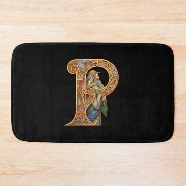 Item preview, Celtic Letter P designed and sold by Myra365Art.