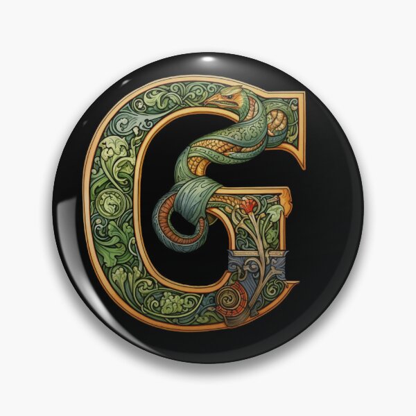 Item preview, Celtic Letter G designed and sold by Myra365Art.