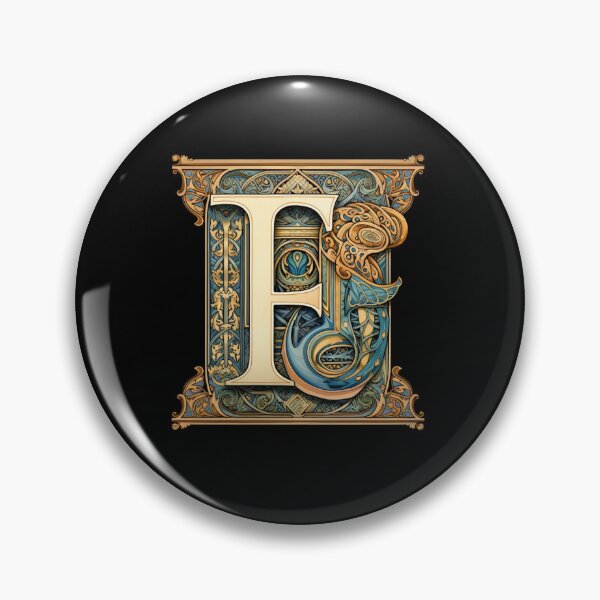 Item preview, Celtic Letter F designed and sold by Myra365Art.