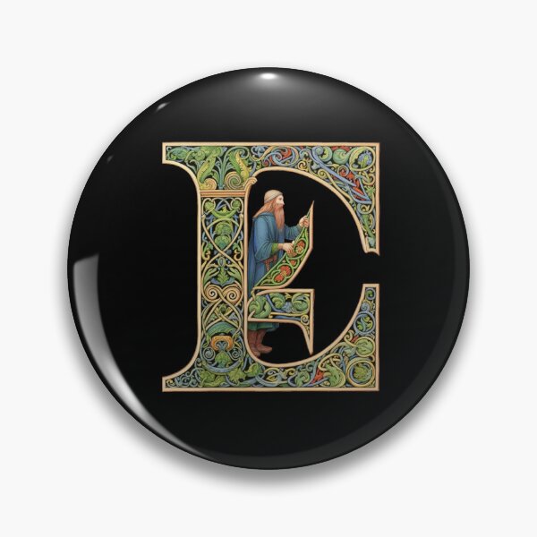 Item preview, Celtic Letter E designed and sold by Myra365Art.