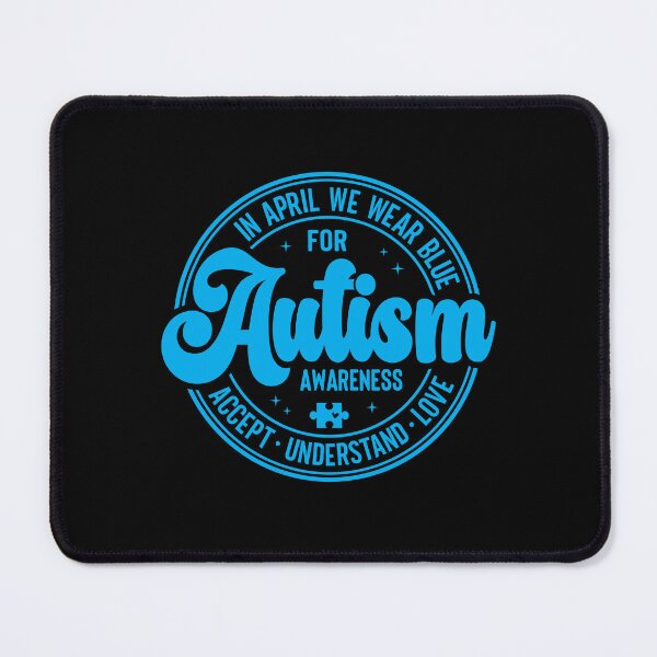 Item preview, In April We Wear Blue Autism Awareness designed and sold by CJC Designs.