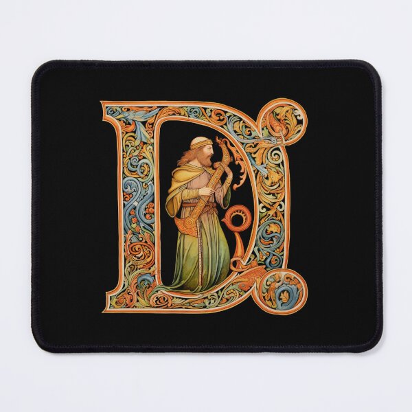 Item preview, Celtic Letter D designed and sold by Myra365Art.