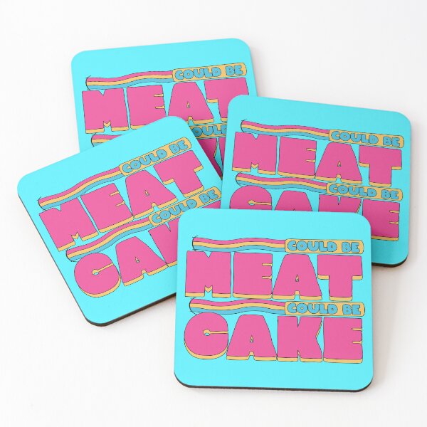Item preview, “Could Be Meat, Could Be Cake” Classic Comedy Design designed and sold by Scott Black.
