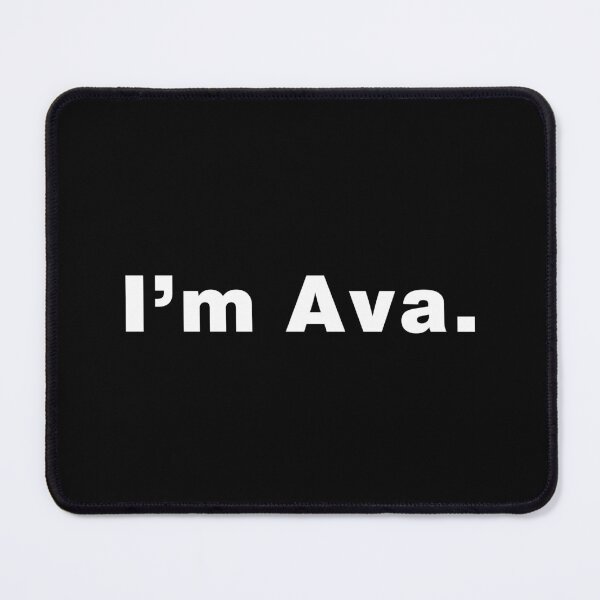 Item preview, I'm Ava – Minimalist Name Design designed and sold by Makabas.