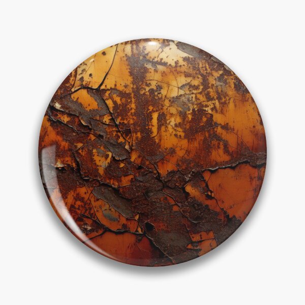 Item preview, Abstract Rust Texture - Wasteland Art - industrial Apocalyptic Dystopian  designed and sold by CattlettArt.
