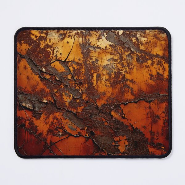 Item preview, Abstract Rust Texture - Wasteland Art - industrial Apocalyptic Dystopian  designed and sold by CattlettArt.