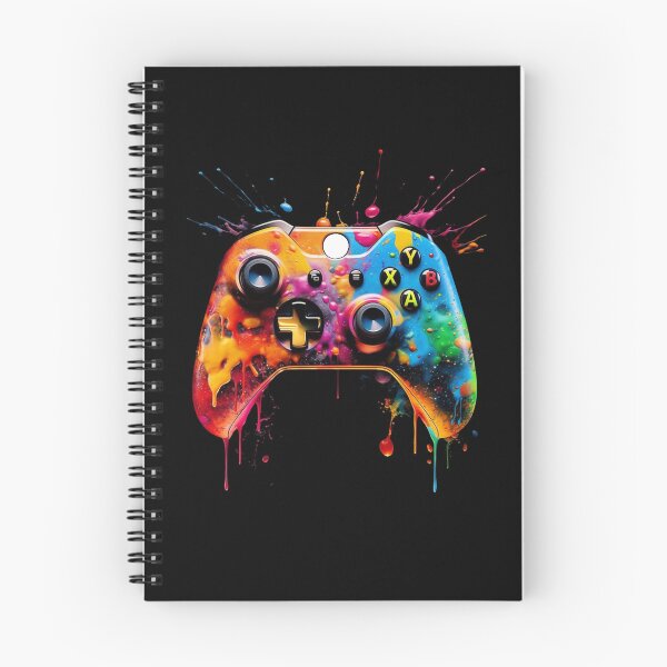 Item preview, Domestic Video Game Controller With Paint Spaltter designed and sold by The Mad Muffin.