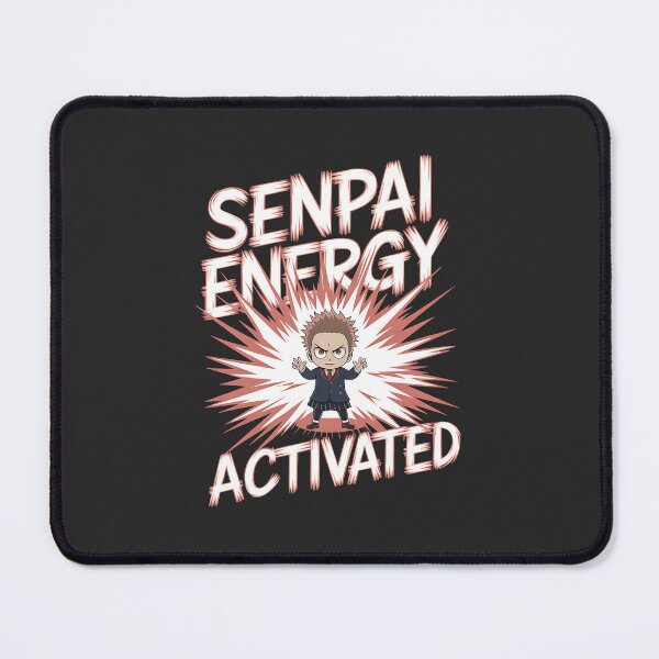 Item preview, Senpai Energy Activated – Anime Power Mode designed and sold by Evolved Ape.