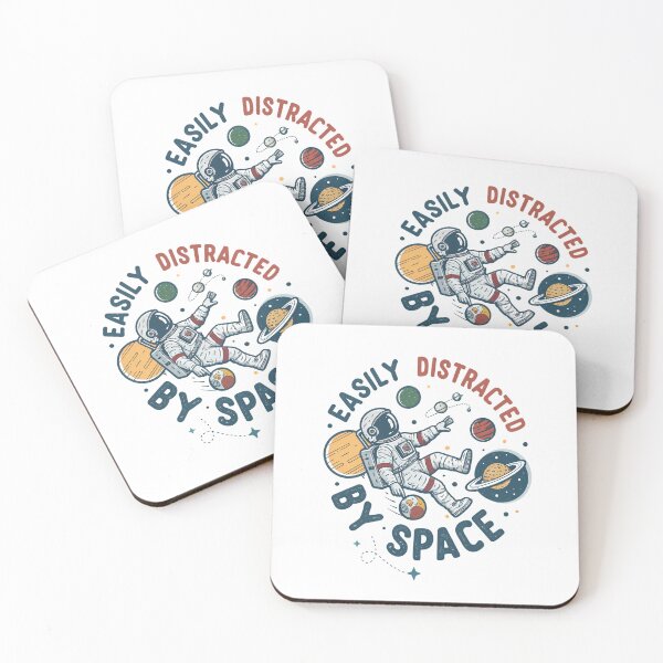 Item preview, Easily Distracted By Space - Space Enthusiast Art designed and sold by ThatBBStore.