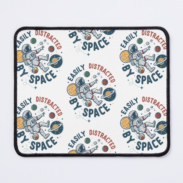 Item preview, Easily Distracted By Space - Space Enthusiast Art designed and sold by ThatBBStore.
