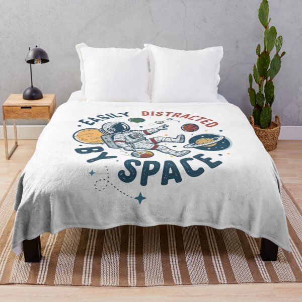 Item preview, Easily Distracted By Space - Space Enthusiast Art designed and sold by ThatBBStore.