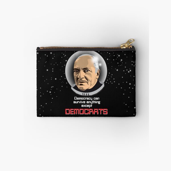 Item preview, Democracy can survive anything except Democrats. -Robert Heinlein  designed and sold by Allen Peterson.