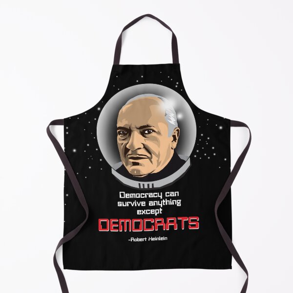 Item preview, Democracy can survive anything except Democrats. -Robert Heinlein  designed and sold by Allen Peterson.