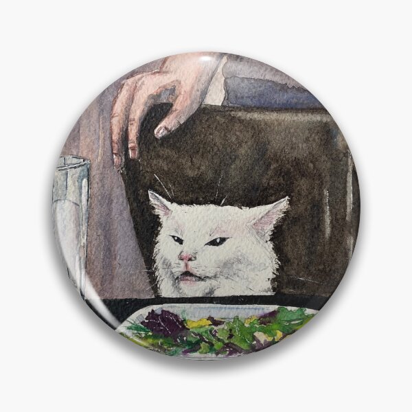 Item preview, Bemused Cat | Watercolor Painting designed and sold by Julie Wintertale.