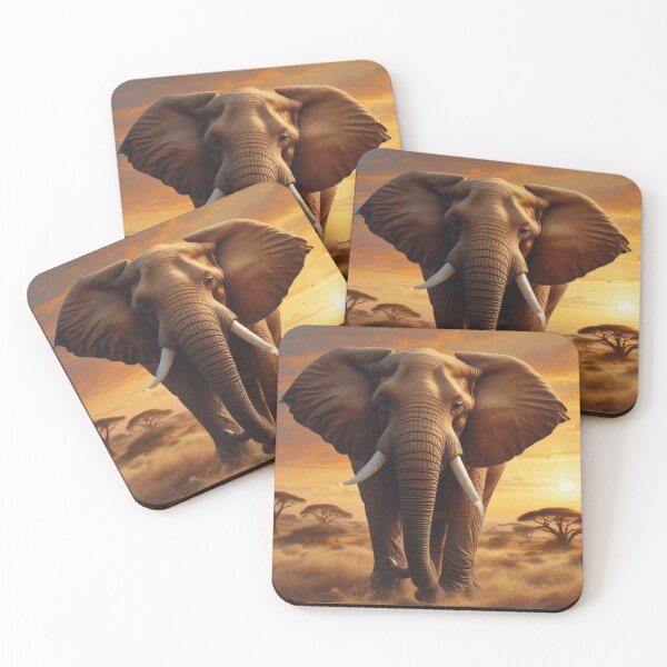 Item preview, elephant stands majestically in an Africa designed and sold by InezPhotography.