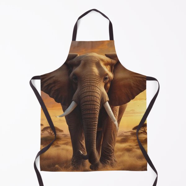 Item preview, elephant stands majestically in an Africa designed and sold by InezPhotography.